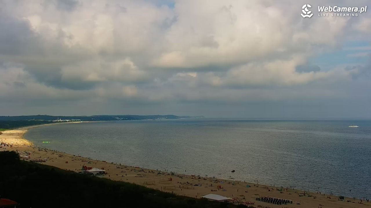 ŚWINOUJŚCIE - widok na plaże i morze - 25 lipiec 2025, 10:39