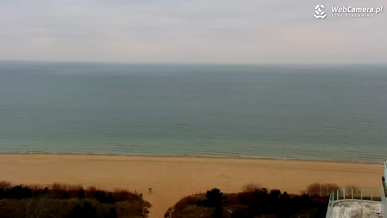 ŚWINOUJŚCIE - widok na plaże i morze - 22 grudzień 2025, 08:48