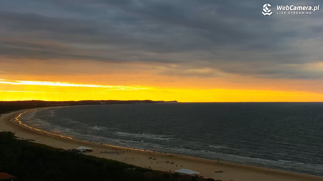 ŚWINOUJŚCIE - widok na plaże i morze - 16 maj 2025, 20:13