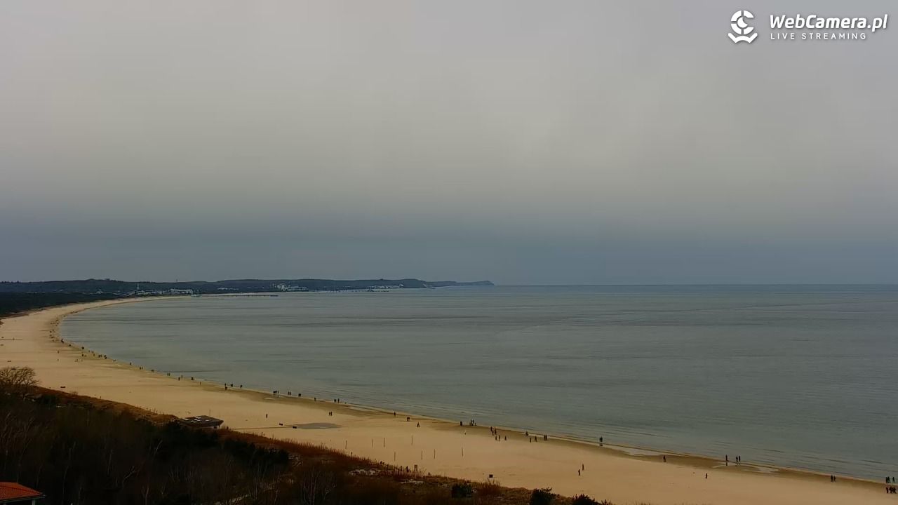 ŚWINOUJŚCIE - widok na plaże i morze - 28 marzec 2026, 14:11