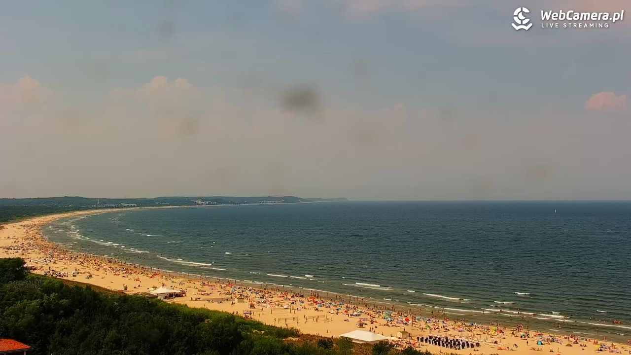ŚWINOUJŚCIE - widok na plaże i morze - 28 czerwiec 2026, 14:04