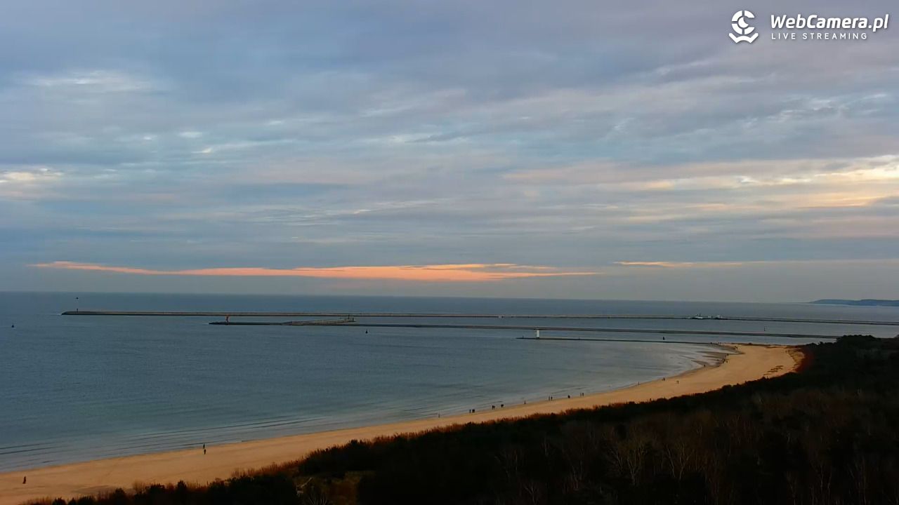 ŚWINOUJŚCIE - widok na plaże i morze - 19 grudzień 2025, 15:08