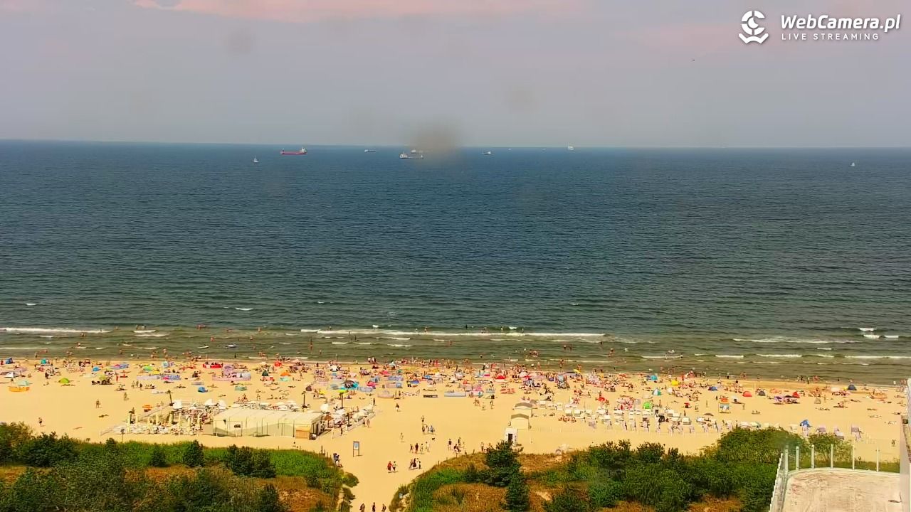 ŚWINOUJŚCIE - widok na plaże i morze - 28 czerwiec 2026, 13:46