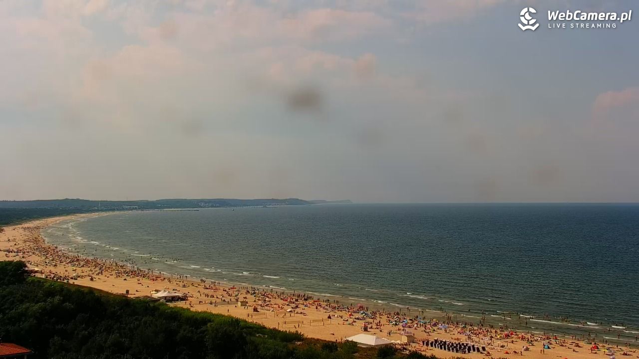 ŚWINOUJŚCIE - widok na plaże i morze - 28 czerwiec 2026, 15:55