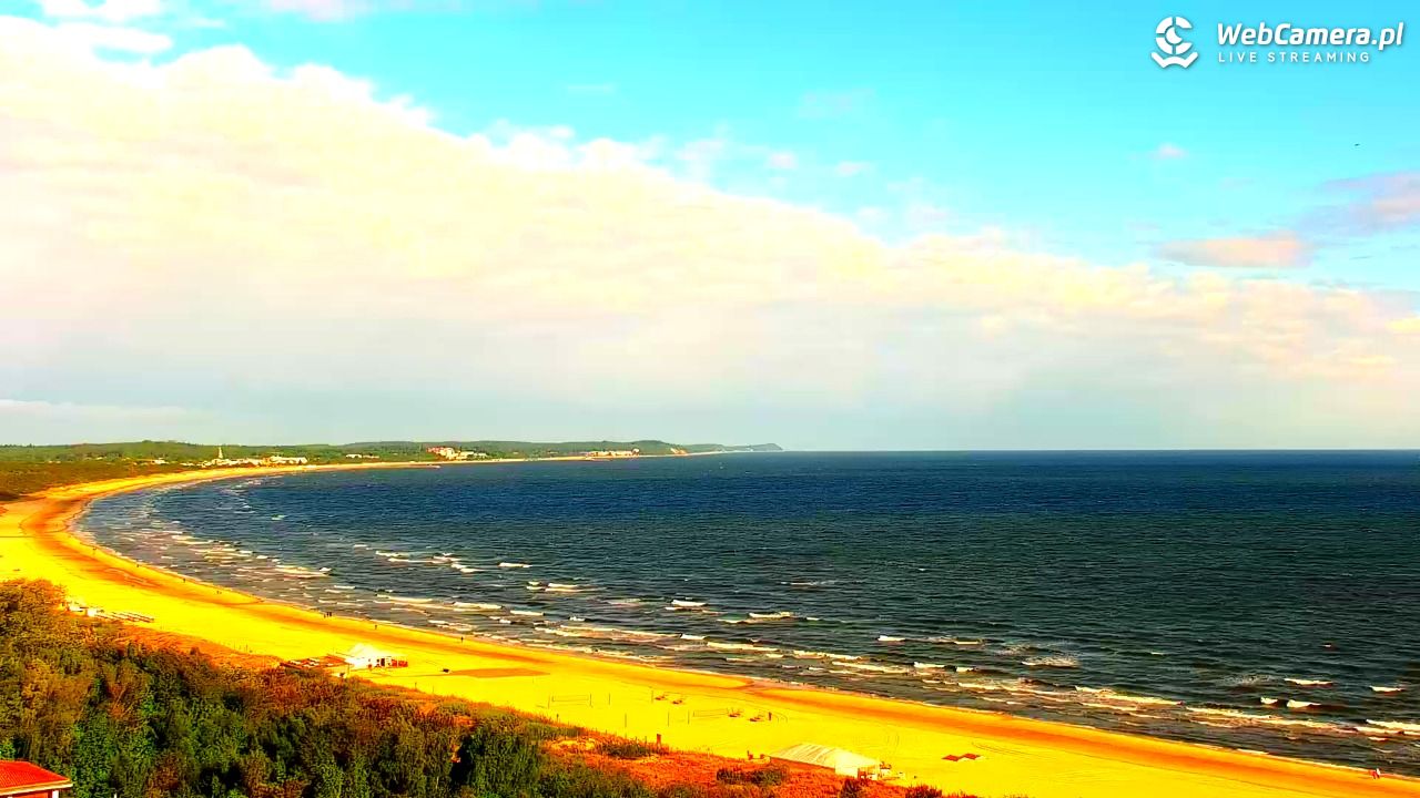 ŚWINOUJŚCIE - widok na plaże i morze - 16 maj 2025, 08:01