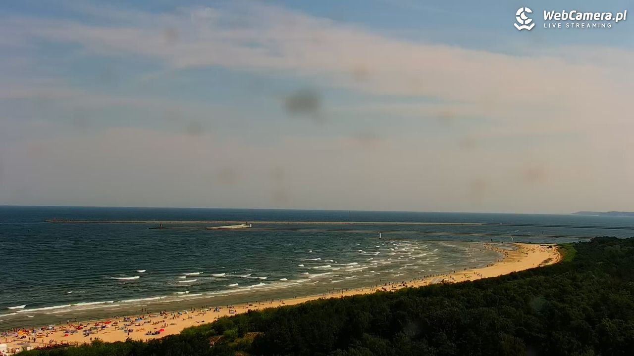 ŚWINOUJŚCIE - widok na plaże i morze - 28 czerwiec 2026, 11:16