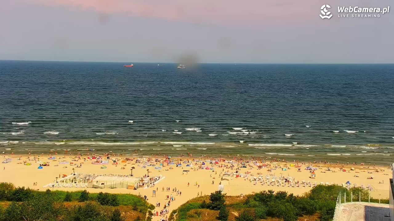 ŚWINOUJŚCIE - widok na plaże i morze - 28 czerwiec 2026, 11:38