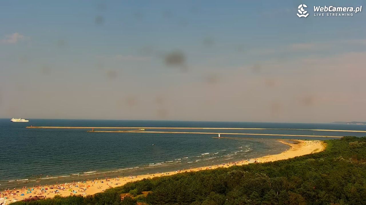 ŚWINOUJŚCIE - widok na plaże i morze - 28 czerwiec 2026, 16:39