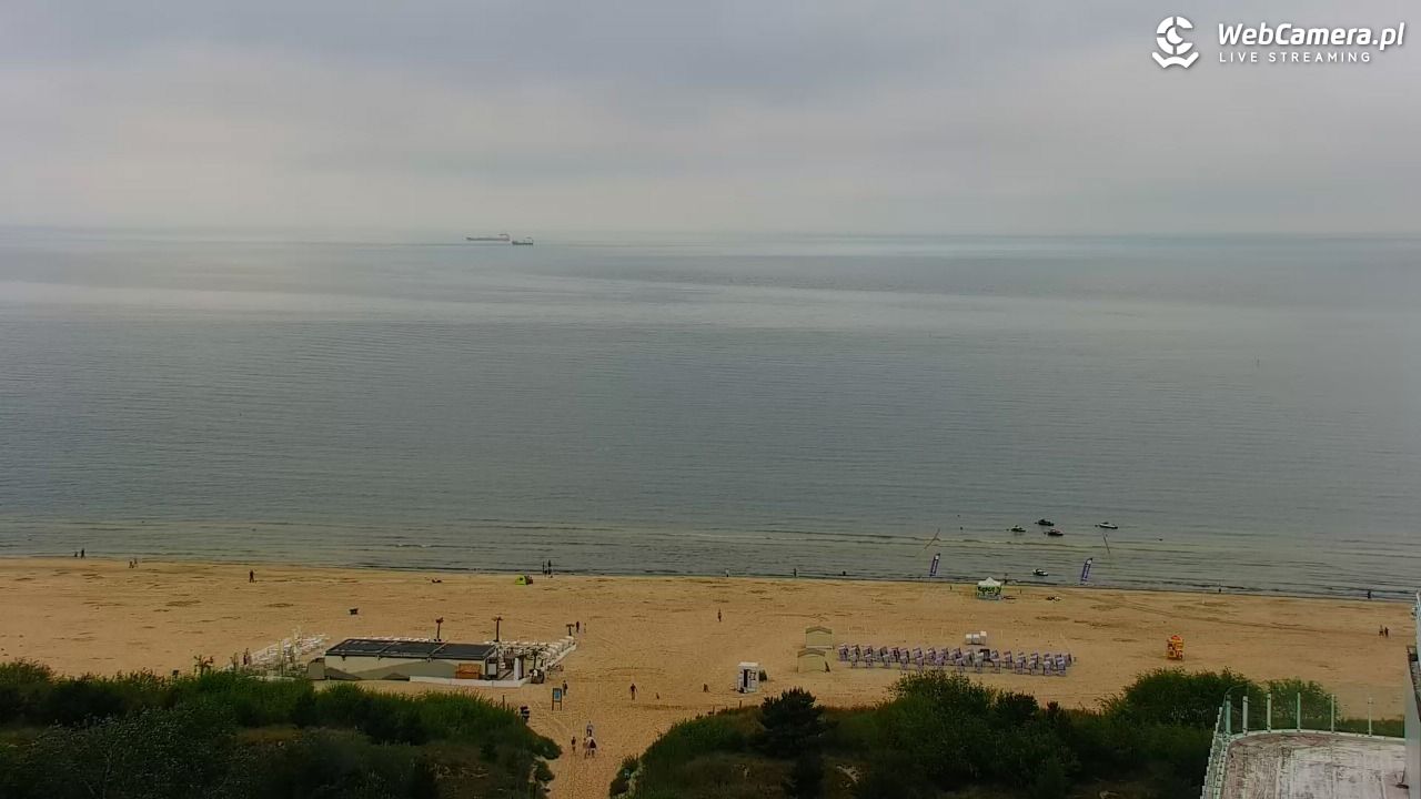 ŚWINOUJŚCIE - widok na plaże i morze - 25 lipiec 2025, 08:59
