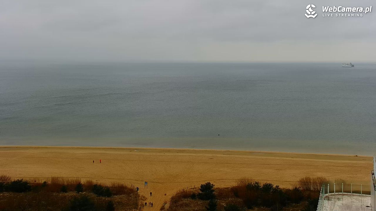 ŚWINOUJŚCIE - widok na plaże i morze - 30 marzec 2026, 10:23