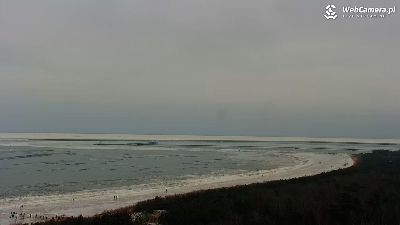 ŚWINOUJŚCIE - widok na plaże i morze - 08 luty 2026, 11:39
