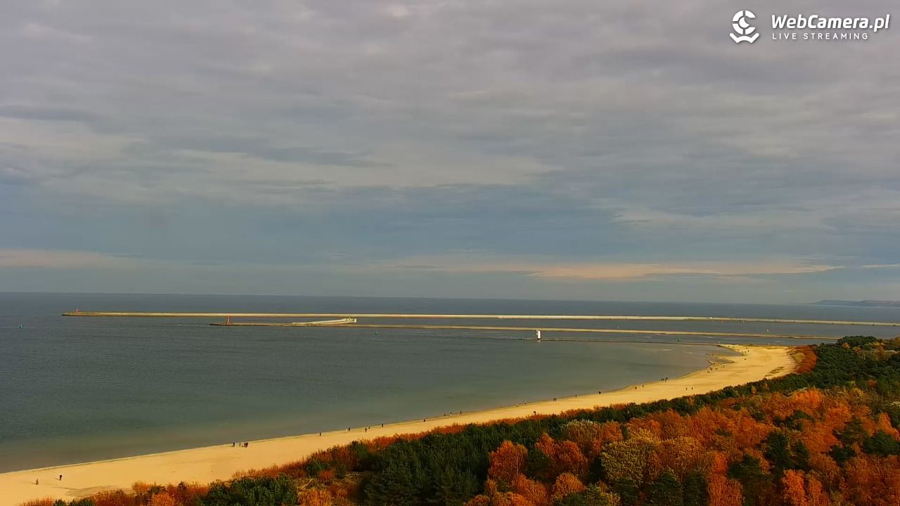 ŚWINOUJŚCIE - widok na plaże i morze - 05 listopad 2025, 12:50