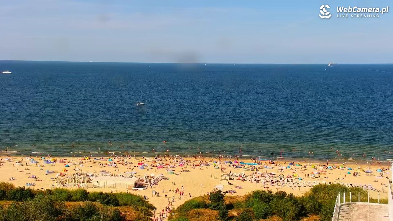 ŚWINOUJŚCIE - widok na plaże i morze - 12 sierpień 2026, 15:53
