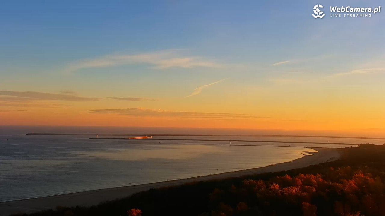 ŚWINOUJŚCIE - widok na plaże i morze - 06 listopad 2025, 07:34