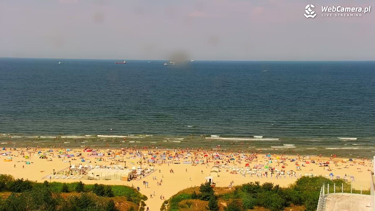 ŚWINOUJŚCIE - widok na plaże i morze - 28 czerwiec 2026, 14:18