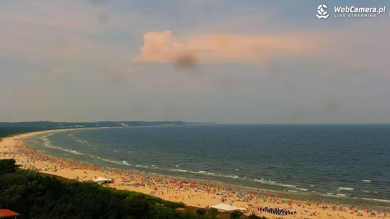 ŚWINOUJŚCIE - widok na plaże i morze - 28 czerwiec 2026, 13:04