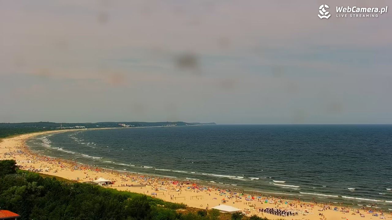 ŚWINOUJŚCIE - widok na plaże i morze - 28 czerwiec 2026, 11:56