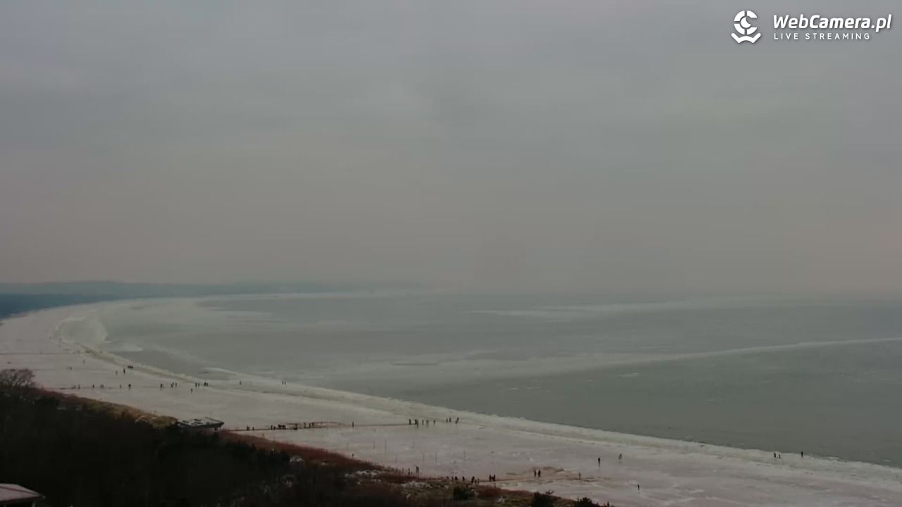 ŚWINOUJŚCIE - widok na plaże i morze - 08 luty 2026, 16:07