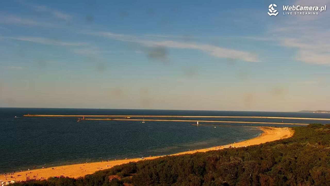 ŚWINOUJŚCIE - widok na plaże i morze - 12 sierpień 2026, 18:14