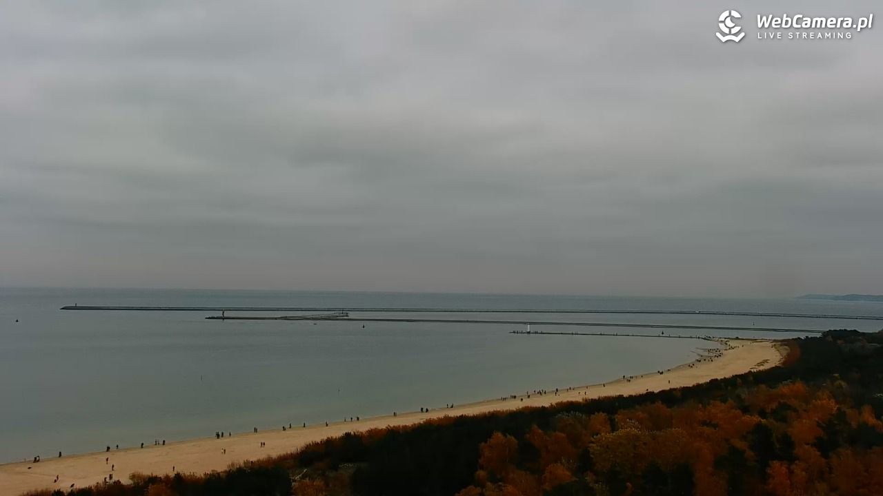 ŚWINOUJŚCIE - widok na plaże i morze - 09 listopad 2025, 15:46