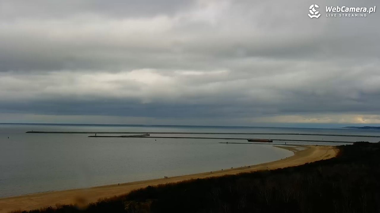 ŚWINOUJŚCIE - widok na plaże i morze - 30 marzec 2026, 12:47