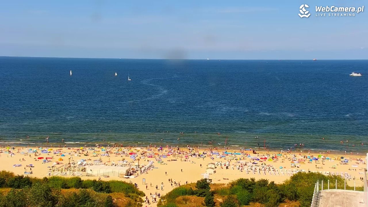 ŚWINOUJŚCIE - widok na plaże i morze - 12 sierpień 2026, 14:15