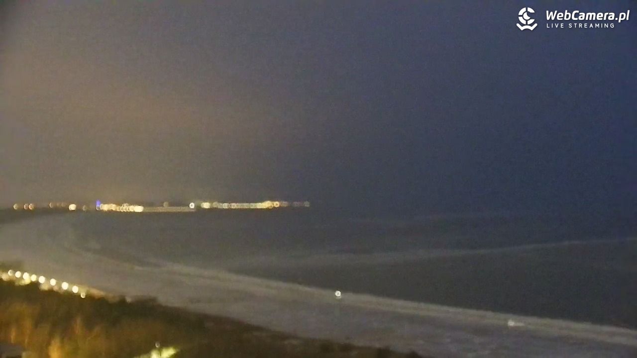 ŚWINOUJŚCIE - widok na plaże i morze - 08 luty 2026, 17:58