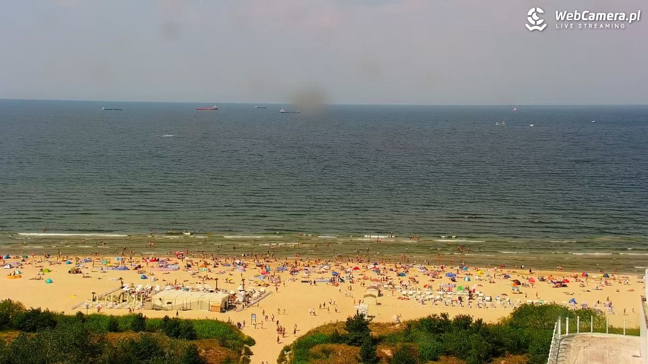 ŚWINOUJŚCIE - widok na plaże i morze - 28 czerwiec 2026, 15:04