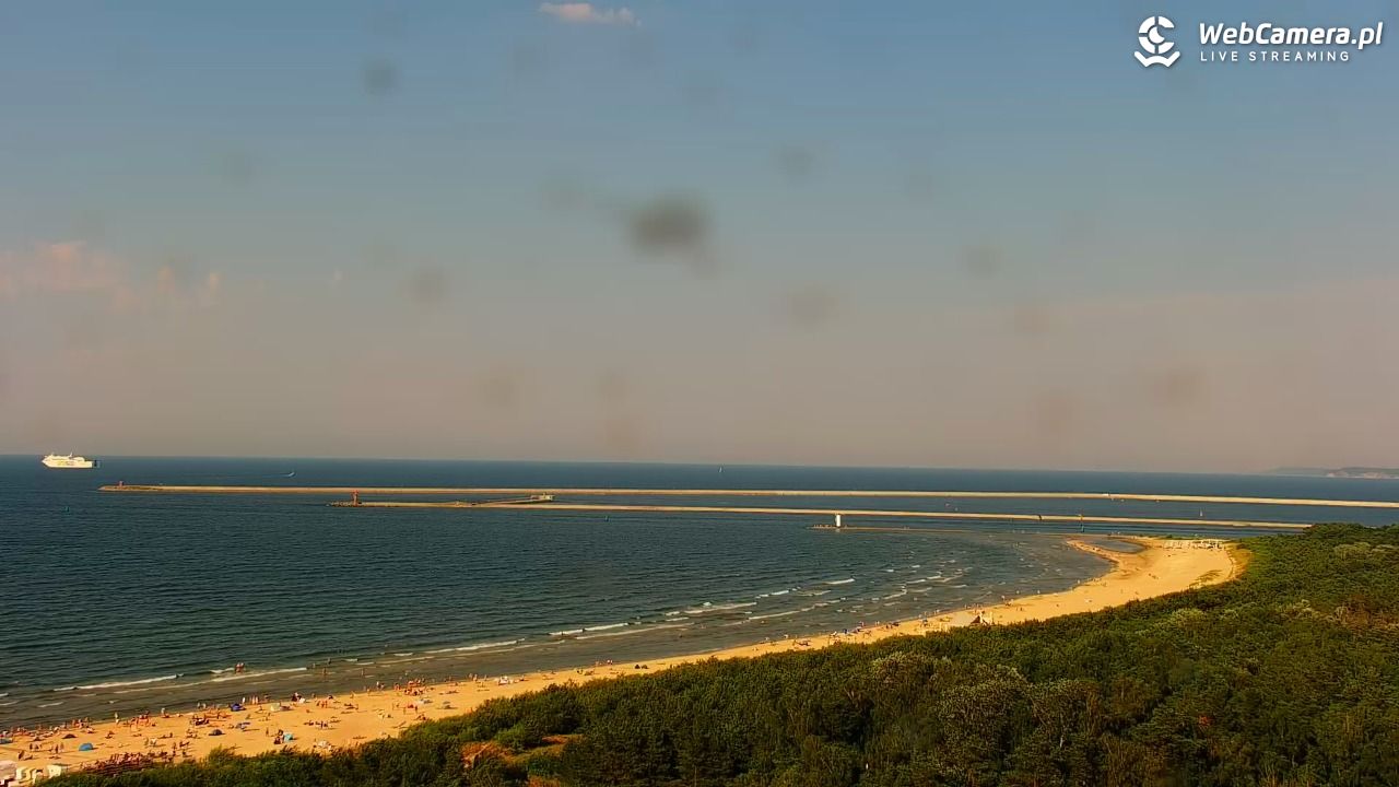 ŚWINOUJŚCIE - widok na plaże i morze - 28 czerwiec 2026, 17:43