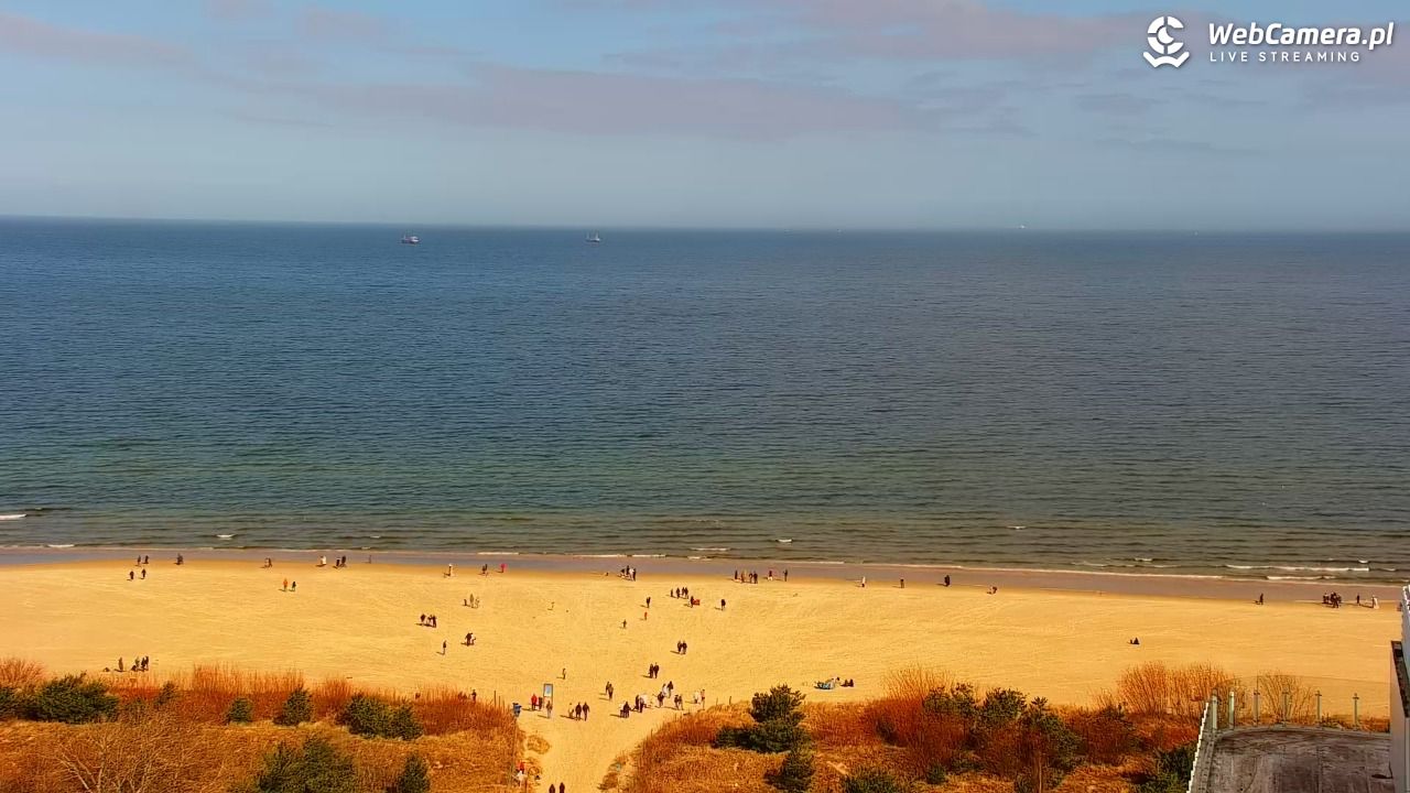 ŚWINOUJŚCIE - widok na plaże i morze - 29 marzec 2026, 11:16