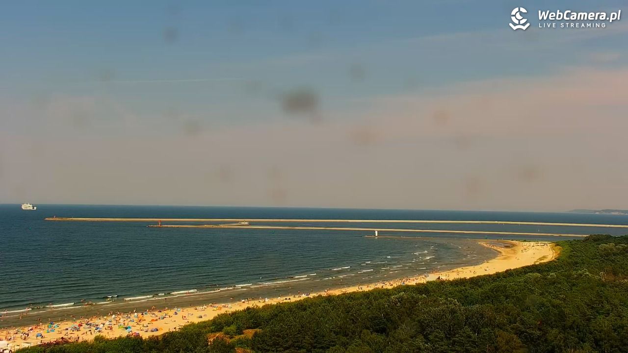ŚWINOUJŚCIE - widok na plaże i morze - 28 czerwiec 2026, 15:45