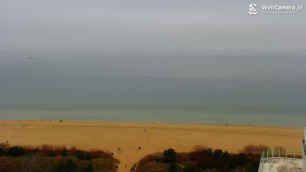 ŚWINOUJŚCIE - widok na plaże i morze - 20 grudzień 2025, 13:28