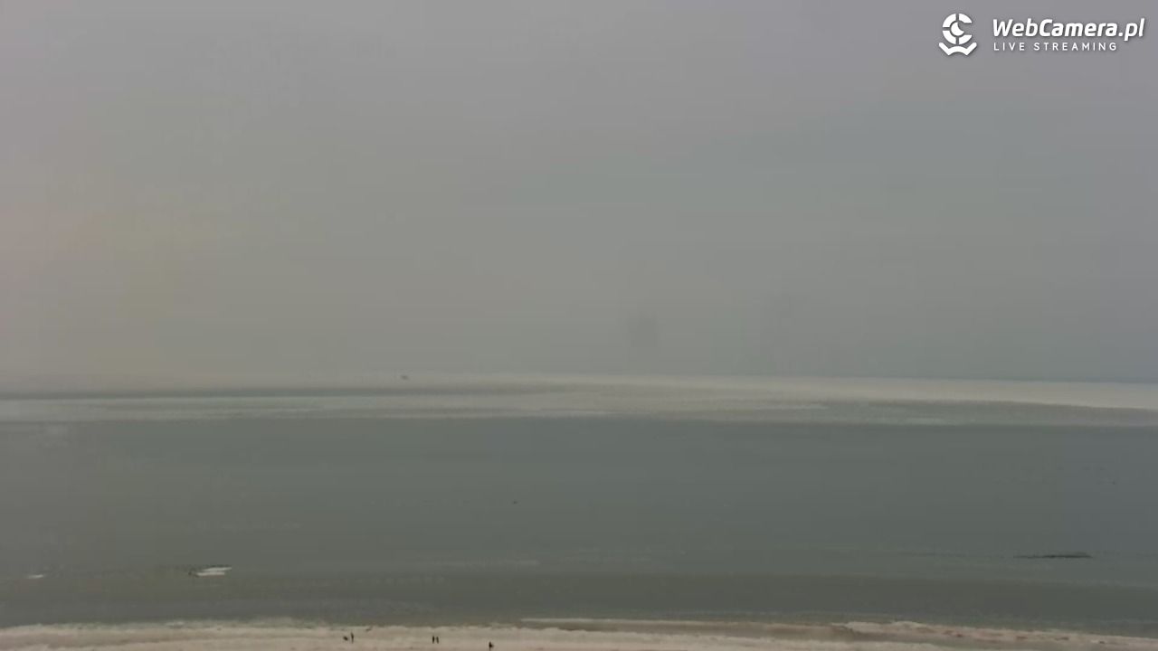 ŚWINOUJŚCIE - widok na plaże i morze - 08 luty 2026, 10:32