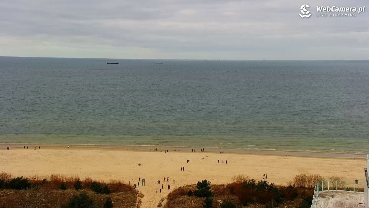 ŚWINOUJŚCIE - widok na plaże i morze - 29 marzec 2026, 16:06
