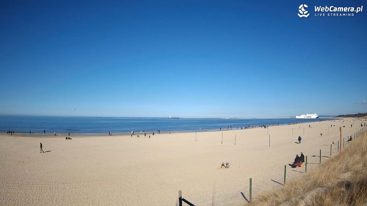 ŚWINOUJŚCIE - widok na plażę - 01 kwiecień 2026, 16:07