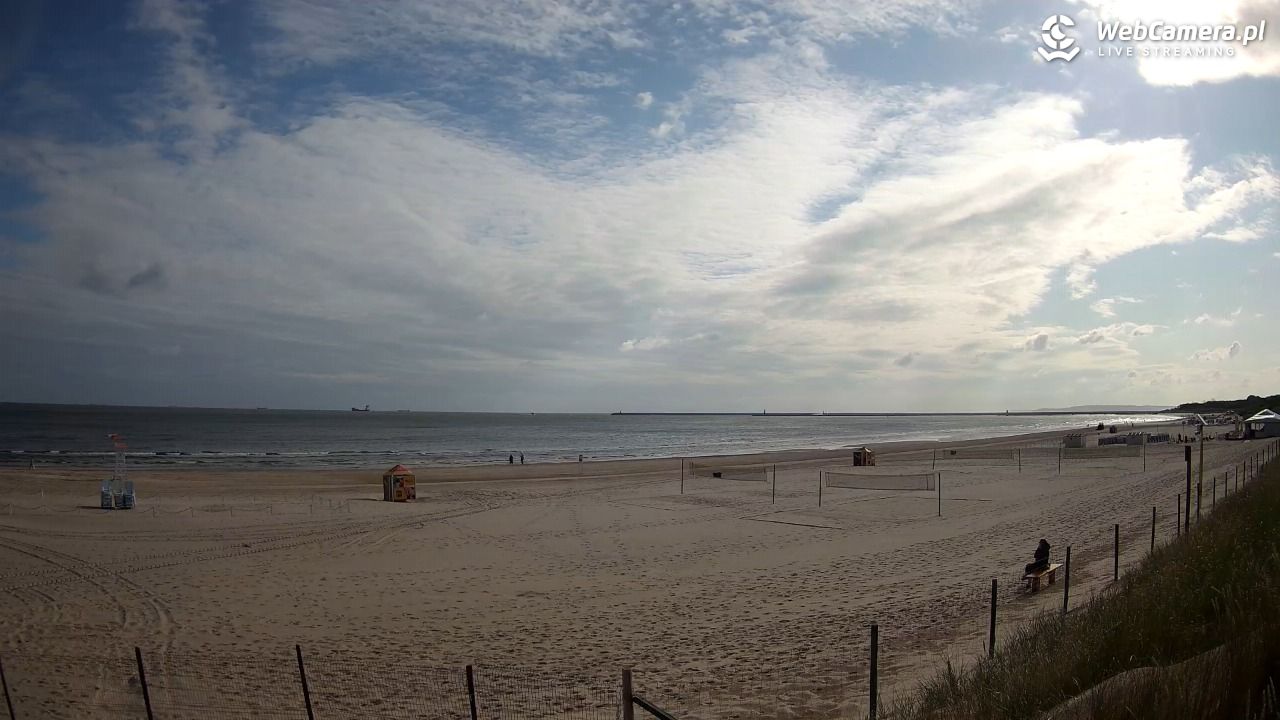 ŚWINOUJŚCIE - widok na plażę - 24 czerwiec 2025, 08:16