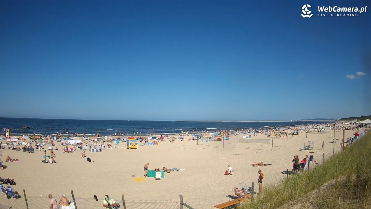 ŚWINOUJŚCIE - widok na plażę - 27 sierpień 2026, 14:47