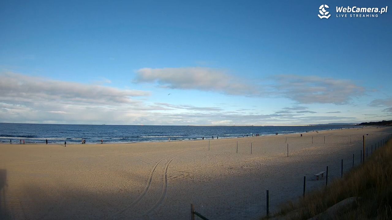 ŚWINOUJŚCIE - widok na plażę - 23 grudzień 2025, 12:00