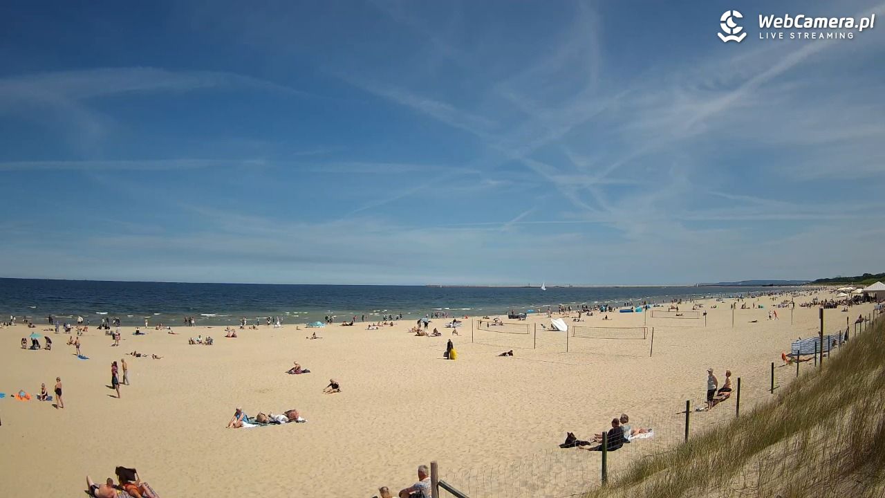 ŚWINOUJŚCIE - widok na plażę - 24 maj 2026, 12:08