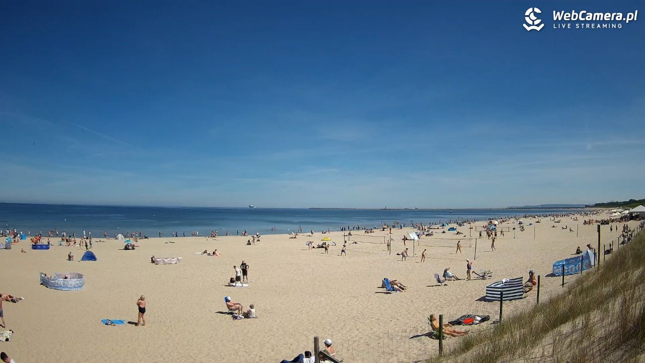 ŚWINOUJŚCIE - widok na plażę - 23 maj 2026, 11:49