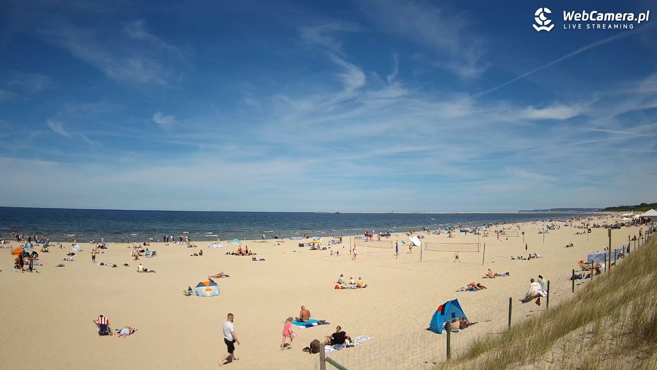 ŚWINOUJŚCIE - widok na plażę - 24 maj 2026, 14:08
