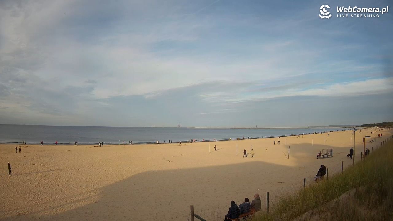ŚWINOUJŚCIE - widok na plażę - 15 październik 2026, 14:54