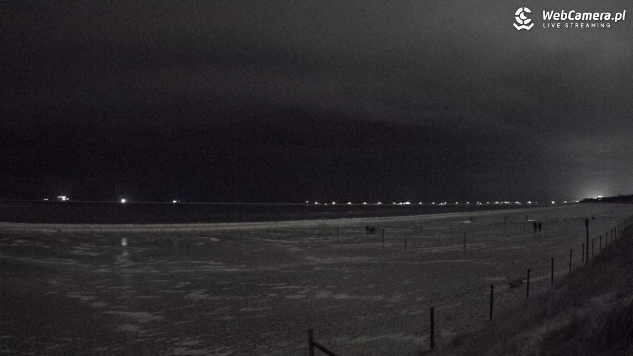 ŚWINOUJŚCIE - widok na plażę - 07 luty 2026, 18:21