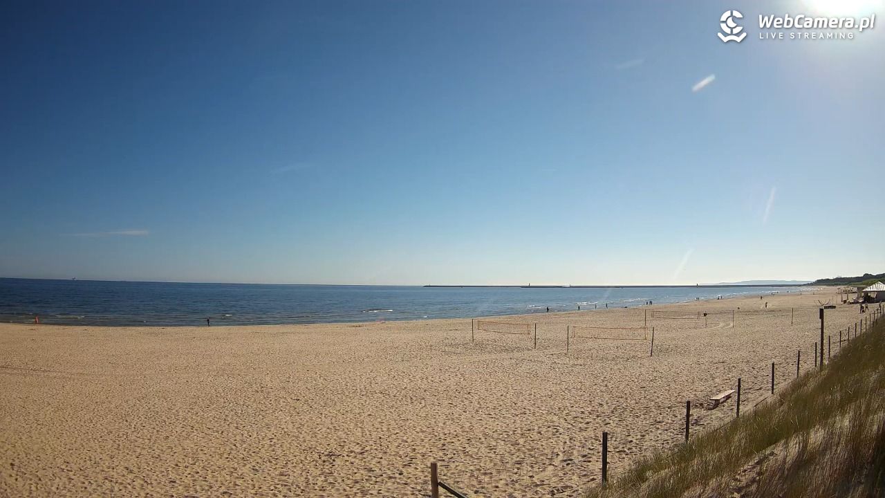 ŚWINOUJŚCIE - widok na plażę - 25 maj 2026, 08:33