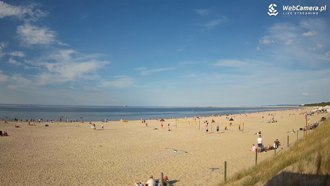 ŚWINOUJŚCIE - widok na plażę - 23 maj 2026, 17:52