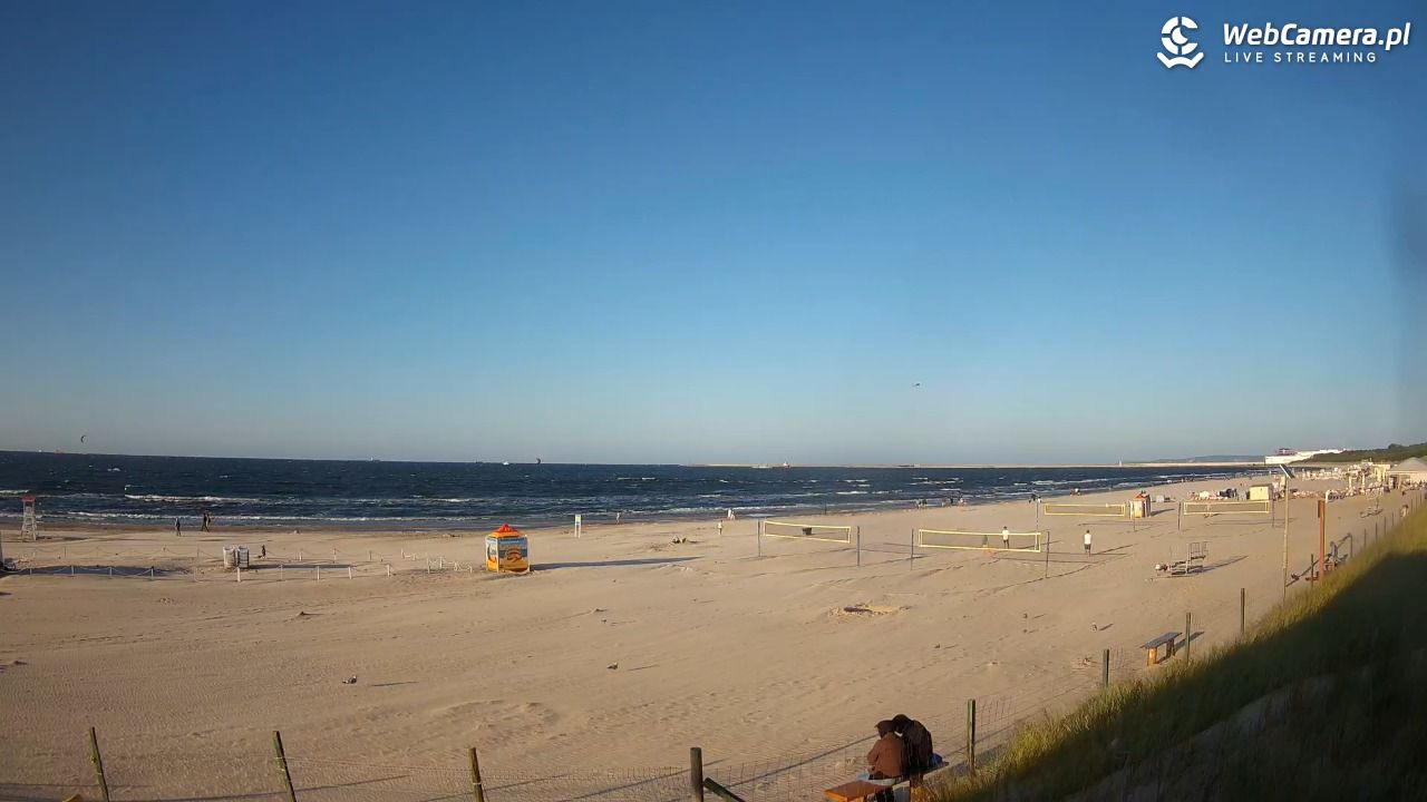 ŚWINOUJŚCIE - widok na plażę - 26 sierpień 2026, 18:55