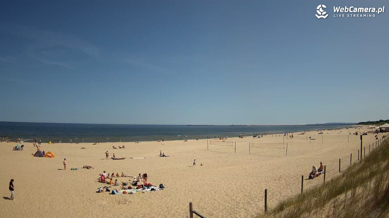 ŚWINOUJŚCIE - widok na plażę - 26 maj 2026, 10:45