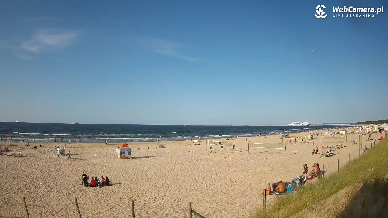 ŚWINOUJŚCIE - widok na plażę - 13 lipiec 2026, 18:38
