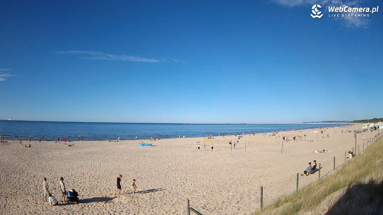ŚWINOUJŚCIE - widok na plażę - 25 maj 2026, 18:21