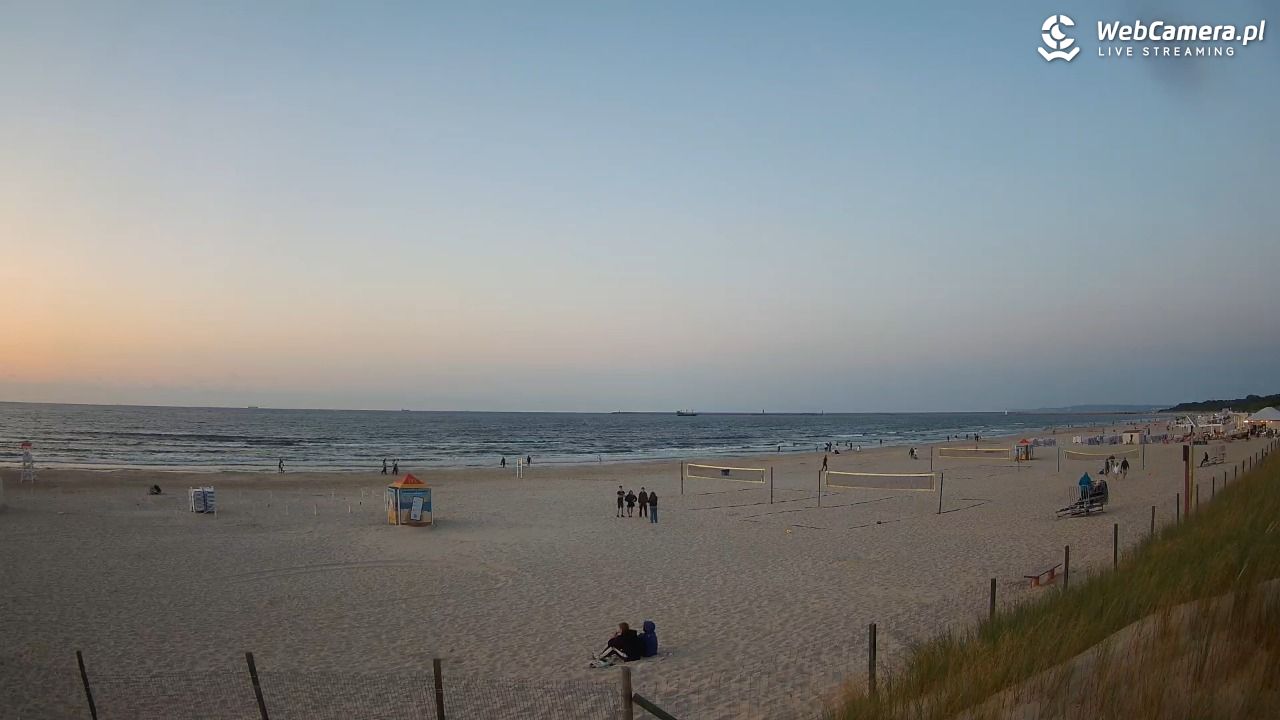ŚWINOUJŚCIE - widok na plażę - 13 lipiec 2026, 21:32